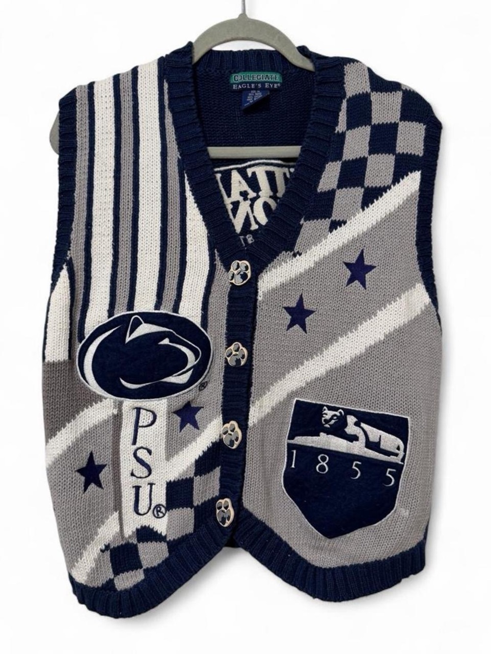 Vintage Penn State University Nittany Lions women’s sweater vest size XL